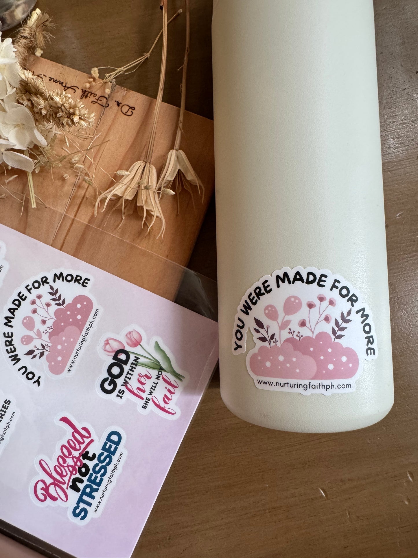 Mom On A Mission Sticker Set