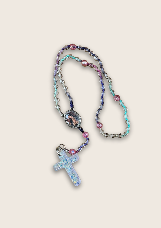Mini Prism Rosary – By Nurturing Faith