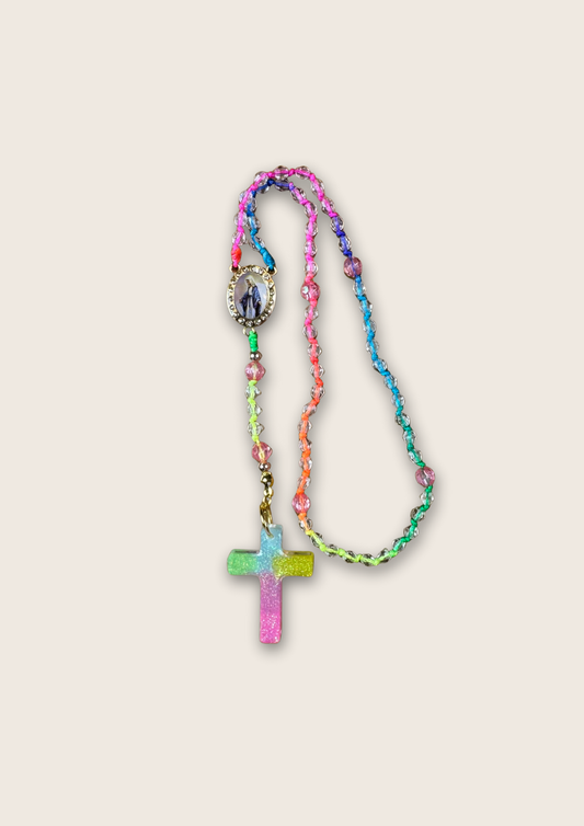 Mini Prism Rosary – By Nurturing Faith