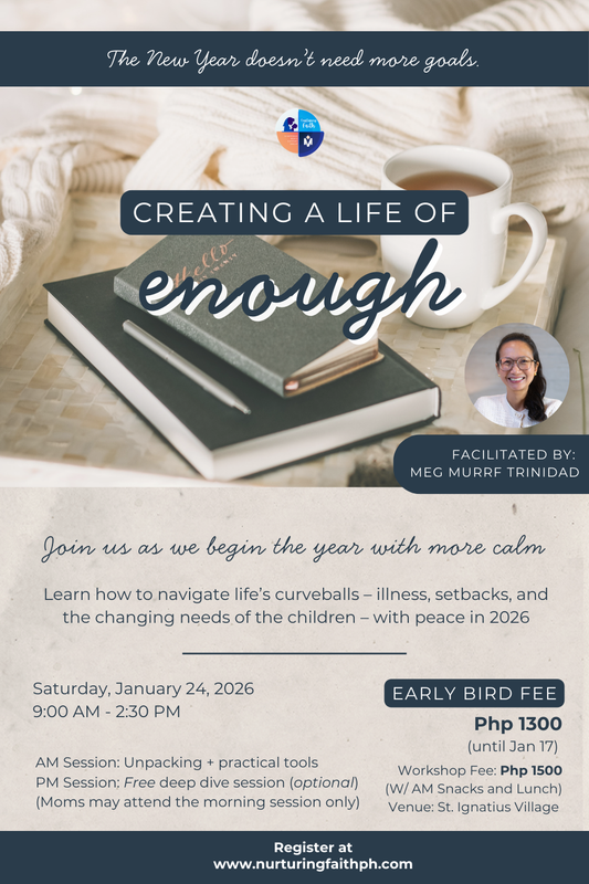 Creating a Life of Enough 2026 Workshop