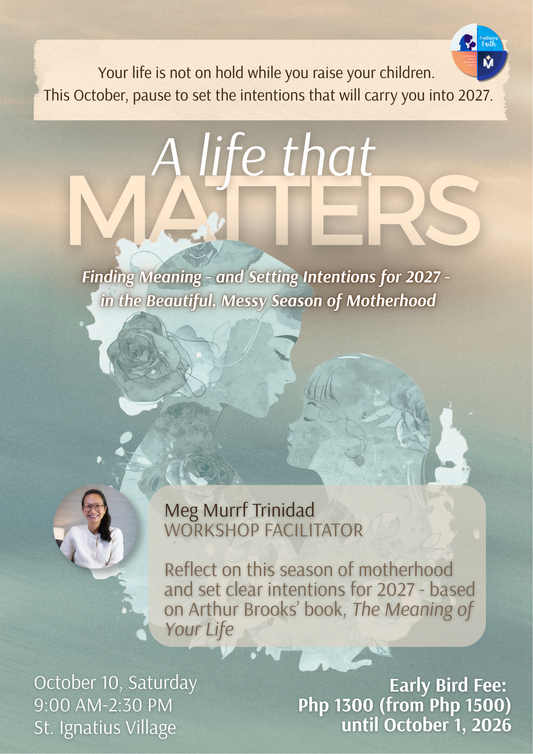 A Life that Matters: Finding Meaning - and Setting Intentions for 2027 -  in the Beautiful, Messy Season of Motherhood